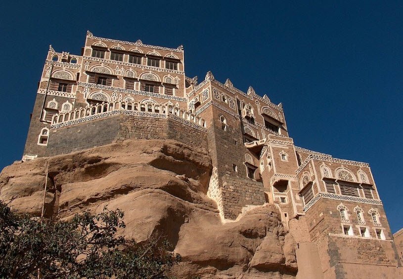 Dar al-Hajar (Rock Palace), Wadi Dhahr, near Sana'a, Yemen